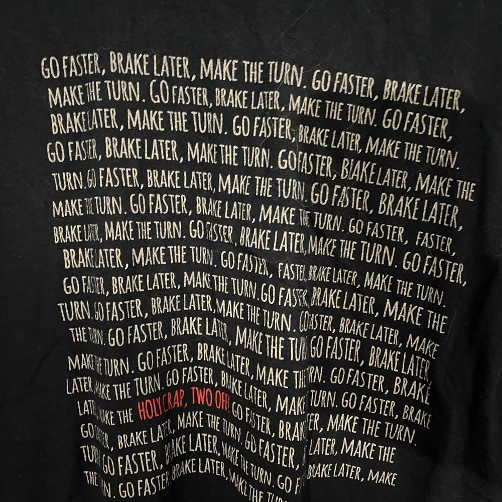 Vintage Graphic Racing Tee - Picture 2 of 2